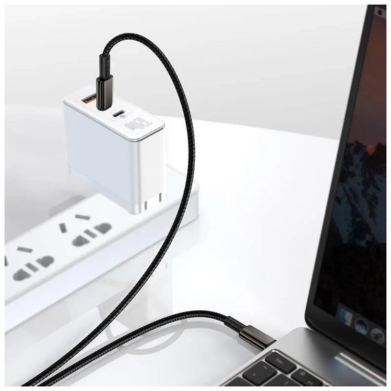 Дата кабель USB-C to USB-C 1.0m 100W black Baseus (CATWJ-01) | Зображення 8