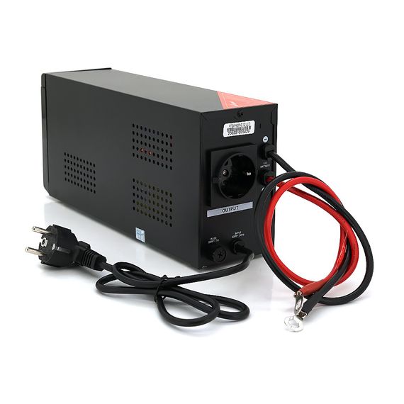 ДБЖ з правильною синусоїдою RITAR RTSW-600ND12 LCD, 12В, під зовнішній АКБ, Q4 (320*132*210) 4, 2 кг (236*85*130) | Зображення 2