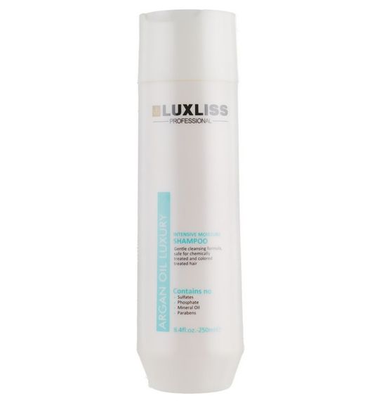 Зволожуючий шампунь з аргановою олією Luxliss Intense Moisture Shampoo (250 ml)