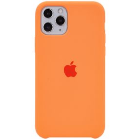 Чохол Silicone Case (AA) для Apple iPhone 11 Pro Max (6.5") Жовтогарячий/Papaya