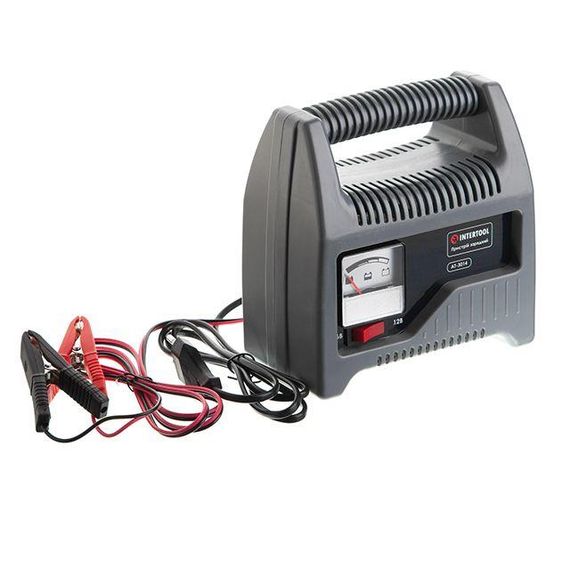 Пристрій зарядний для акумуляторів 6/12 В INTERTOOL AT-3014 | Зображення 1
