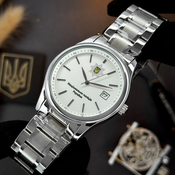 Класичний годинник Awarder 023 Поліція Срібло, японський механізм | Зображення 2