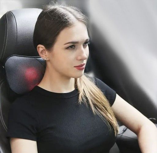 Масажна подушка для шиї та спини з підігрівом Soulima 22987 | Зображення 6
