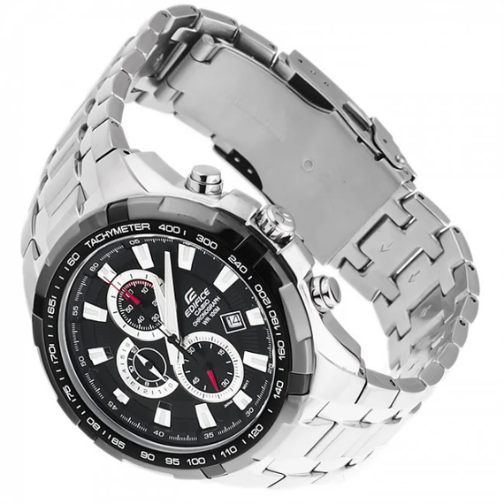Годинники чоловічі оригінальні японські Casio Edifice EF-539D-1AVEF кварцові зі сталевим браслетом (модуль | Зображення 3