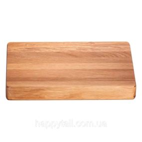 Кухонна обробна дошка дерев'яна 25×35 см прямокутна Lugi C33W250350D