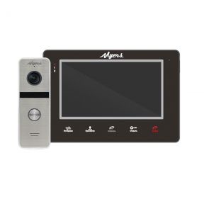 Комплект домофона Myers M-72SD Black  D-300S HD