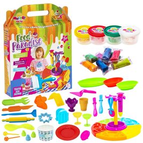 Детский набор для творчества "Мистер тесто - food paradise" 71304, 57 предметов