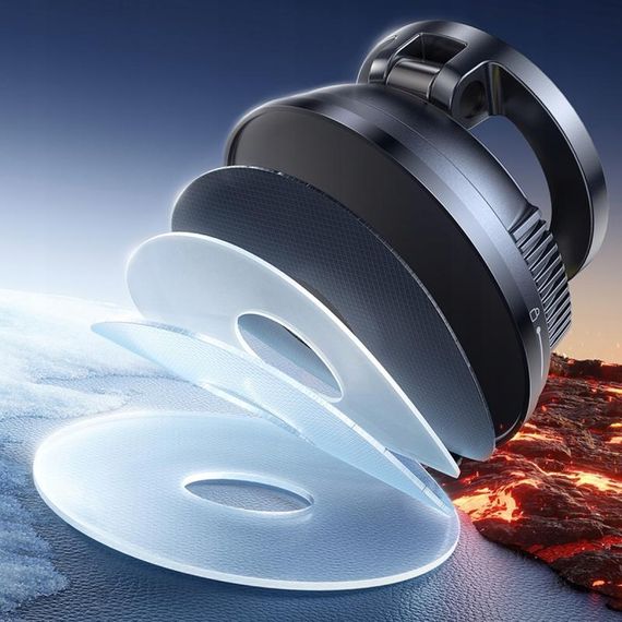 Автотримач Baseus VC2 Flex Vacuum Suction Magnetic (C00138) Cosmic Black | Зображення 3