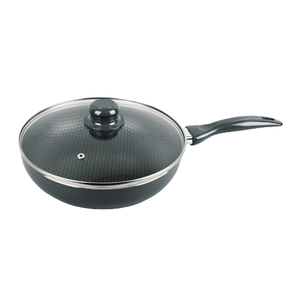 Сковорідка d24см з кришкою індукційне дно MR-1202-24 Basic Maestro