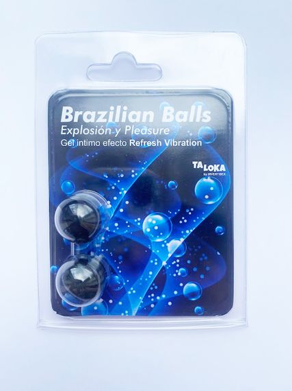 Бразильські масажні кульки REFRESH VIBRATION (2 шт) Sex Aura