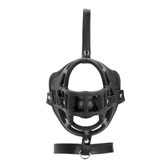 Маска-намордник з кляпом - Ouch! Xtreme Muzzle with Removable Ball Gag | Зображення 2