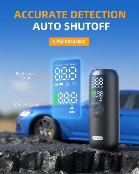 Розумний повітряний насос LP1 — потужний, швидкий, універсальний і компактний | Зображення 2