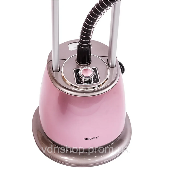 Відпарювач підлоговий Sokany SK4013PGL вертикальний 2000 Вт на 2.2 л Рожевий | Зображення 4