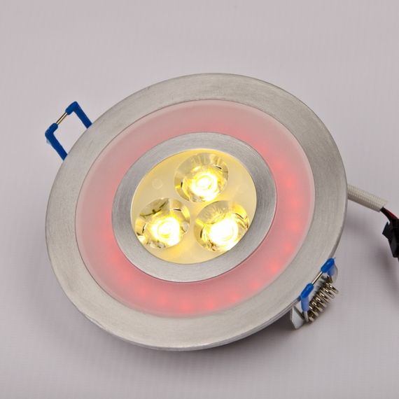 Светильник точечный LED-103A/3W WW+2W Red 60' | Зображення 6