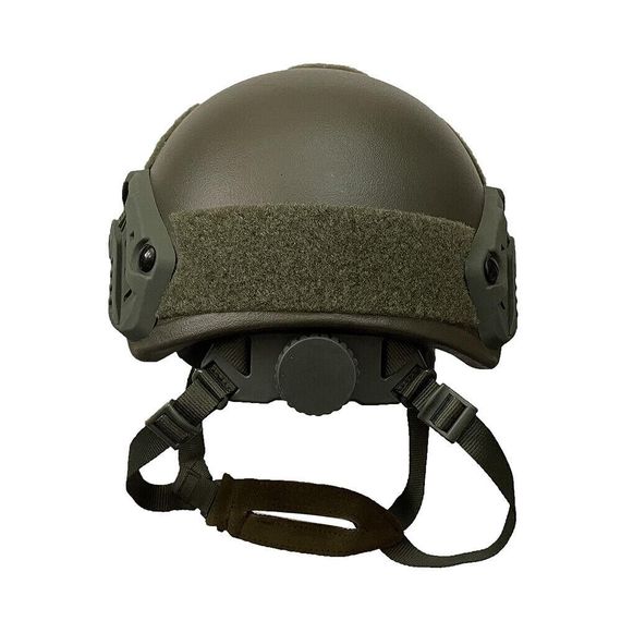 Шлем тактический FAST NIJ IIIA баллистический кевларовый Олива  Ranger Green | Зображення 2