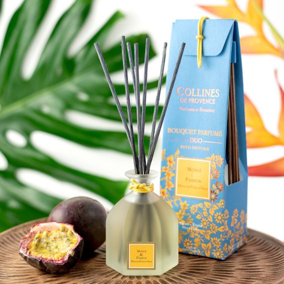 Monoi & Passion Fruit (Моной і маракуйя) аромадифузор Collines de Provence, 100 мл | Зображення 2
