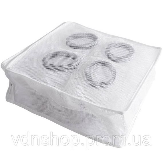 Мешок для стирки обуви с защитными вставками на два отделения 28 х 24.5 х 8 см IM-28 | Зображення 7