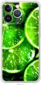 Чохол на iPhone 13 Pro Зелені часточки лимона "852sp-2372-2448"