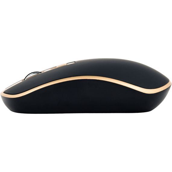 Мишка Gembird MUSW-4B-06-BG Wireless Black-Gold (MUSW-4B-06-BG) | Зображення 2