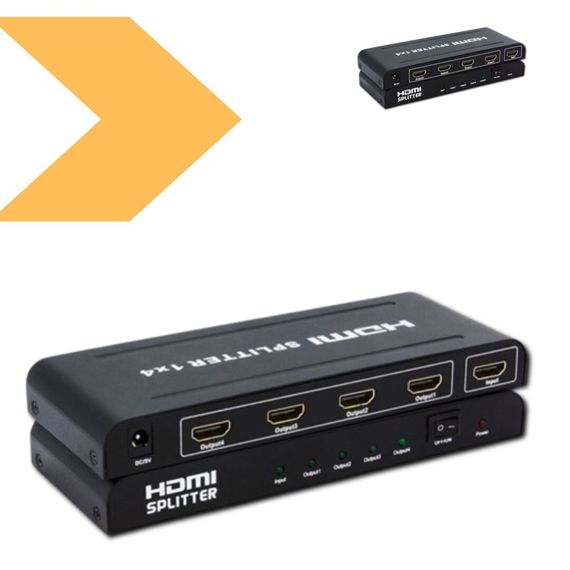 Комутатор HDMI 1x4 OUT 4K@60Hz XPRO KH-104 (lp-74534_1032) | Зображення 2