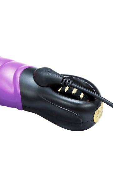 Рельєфний вібратор Amor Big Herkules Violet (Застосунок НЕ Функціонує!) Sex Aura | Зображення 3