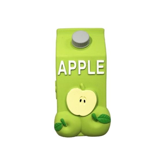 Іграшка для собак Misoko&Co Juice Bottle, 11 см, зеленый