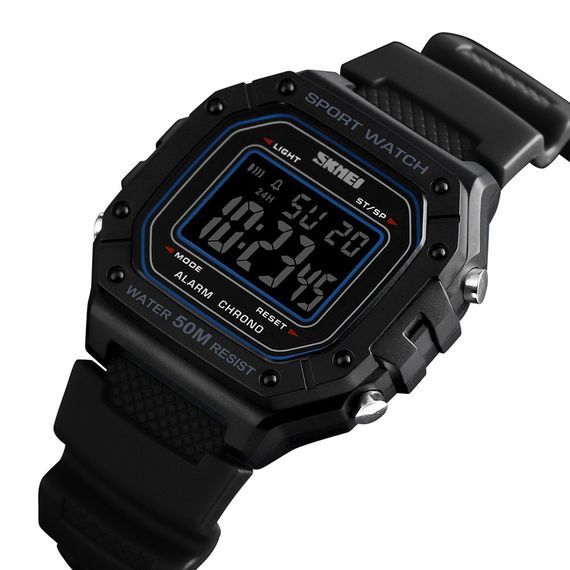 Skmei 1496BKBK Black-Black | Зображення 1