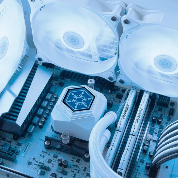 Система рідинного охолодження Perma Frost Premium PF240W-ARGB-V2, LGA 1700, 2066, 2011, 1200, 115X, AM5, AM4, AM3, AM2, FM1, FM2, TDP240W (SST-PF240W-ARGB-V2) | Зображення 2