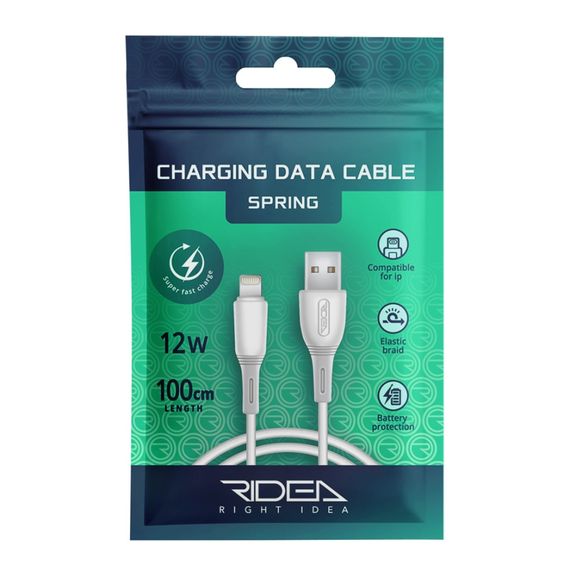 USB Ridea RC-M133 Spring 12W Lightning | Зображення 1