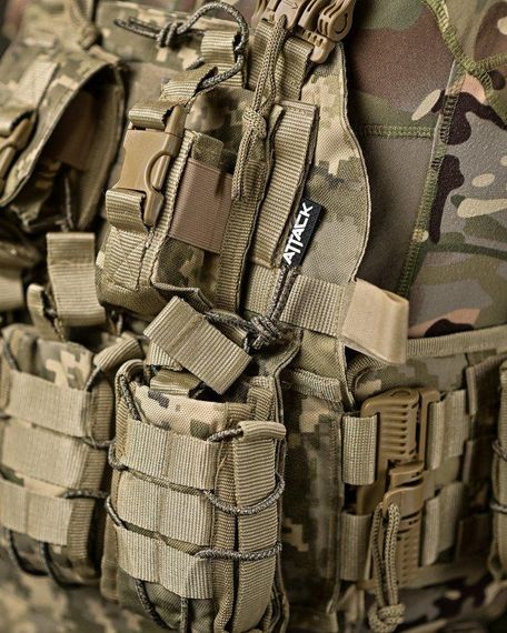 Плитоноска 4 швидких скидання Cordura піксель ВТ7930 | Зображення 3