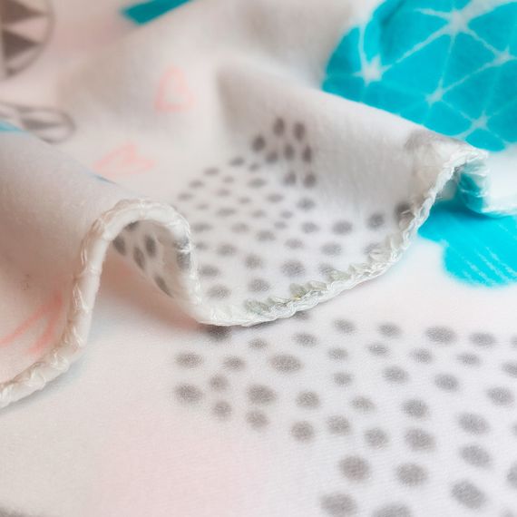 Легкий флисовый плед с ремнем 150x200 см для путешествий и дома | Зображення 4
