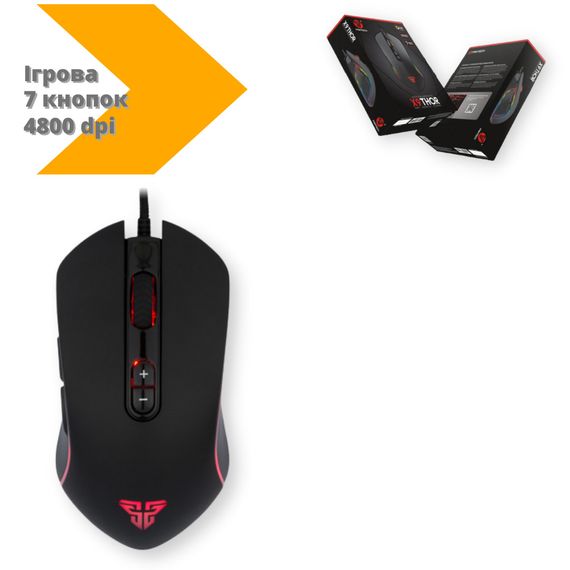 USB Мышь Fantech X9 Thor 5 профилей настроек оптический сенсор черный (РТ000020842_416) | Зображення 1