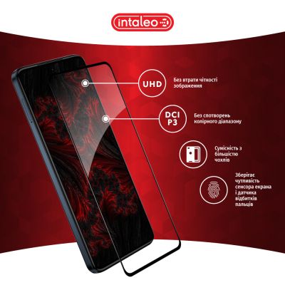 Стекло защитное Intaleo Full Glue Moto G84 Black (1283126582363) | Зображення 3