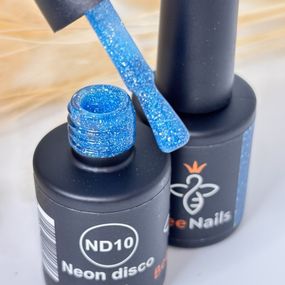 Світловідбивний гель-лак Bee Nails Neon Disco №10 8мл