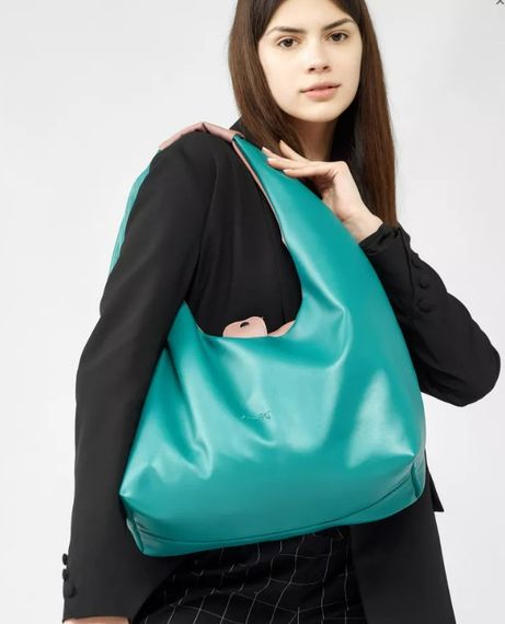 Сумка жіноча Sambag HOBO L мурена 34 х 37х 16 см (53300036) | Зображення 3