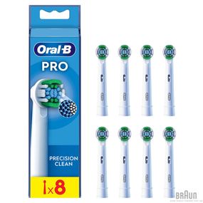 Насадки для електричної зубної щітки BRAUN Oral-B Precision Clean EB20RX (8)