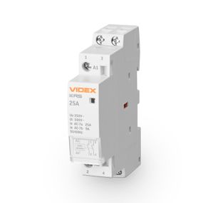 Модульний контактор 2п 25А 2НВ VF-RS-MC2O-25 VIDEX RESIST