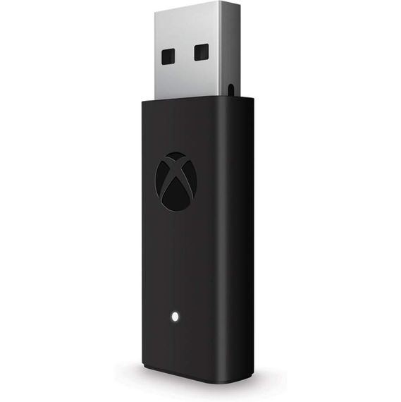 Бездротовий адаптер Microsoft для підключення геймпада Xbox One для Windows 10 з USB-подовжувачем для ПК, ноутбука, планшета