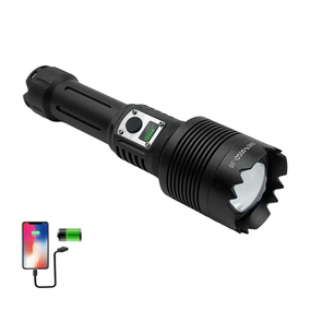 Фонарь сверх яркий BL G2000 P360, Power Bank, zoom, 26650 АКБ, ЗУ Type-C