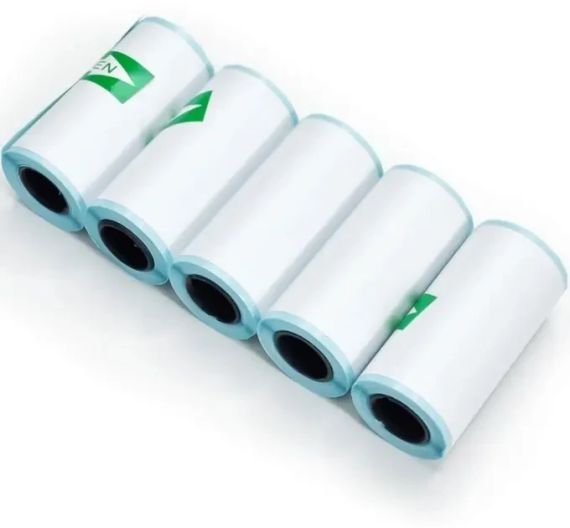 Самоклеючий термопапір 5 шт в наборі для міні принтера та дитячих фотоапаратів