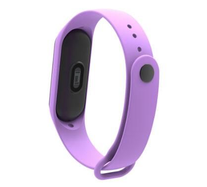 Силіконовий ремінець Primo для фітнес-браслета Xiaomi Mi Band 3 / Band 4 - Purple | Зображення 2