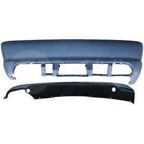 Бампер задній BMW 3 E46 99-06 (1-сторон. вихлоп./-Coupe/-M-Tech-), 715 5116