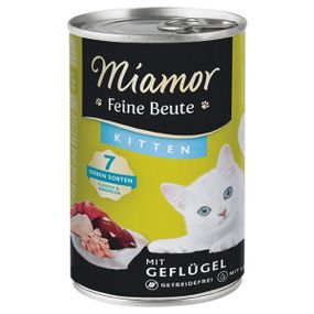Вологий корм для кошенят з птахом Miamor Feine Beute Mit Geflügel, 400 гр