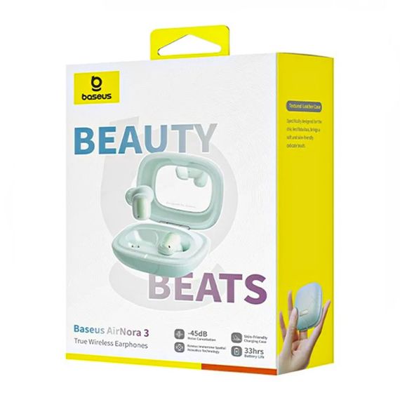 Беспроводные TWS наушники Baseus AirNora 3 (A00076701) Natural Green | Зображення 4