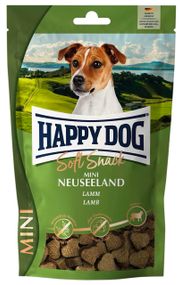 Ласощі з ягнятком для собак малих порід Happy Dog Soft Snack Mini Neuseeland, 100 гр