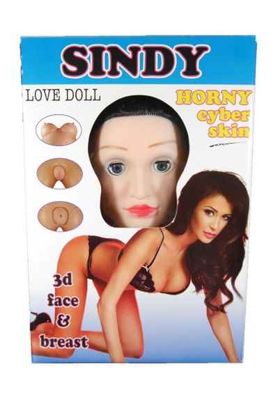 Надувная секс кукла с вибрацией - Sindy 3D sexstyle | Зображення 7