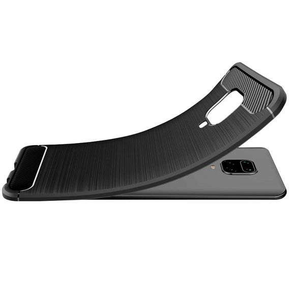 TPU чехол Slim Series для Xiaomi Redmi Note 9s / Note 9 Pro / Note 9 Pro Max Black | Зображення 1