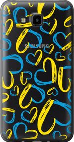 Чехол на Samsung Galaxy J7 Neo J701F Сердца UA "5292u-1402-17620"