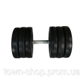 Гантель наборная композитная в пластиковой оболочке Rock Pro-R 16,5 кг NE-PL-R-016