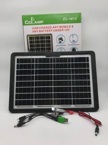 Сонячна панель CCLamp CL-1615 Solar 15Вт 15Вт зарядка від сонця 36*25*3см